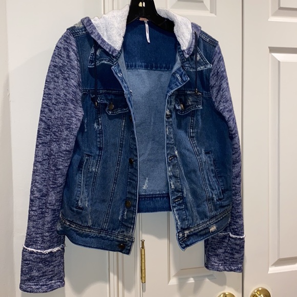 Free People Indigo Rinse Jean Jacket - Picture 4 of 14
